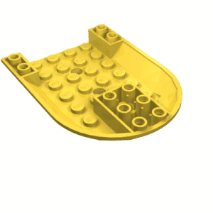 11295.png 11295 - Aircraft Fuselage Forward Bottom Curved 6 x 8