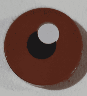14769pb320 14769pb320 - Tile, Round 2 x 2 with Bottom Stud Holder with Black Pupil and White Glint Pattern