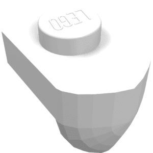 15070.png 15070 - Plate, Modified 1 x 1 with Tooth Vertical