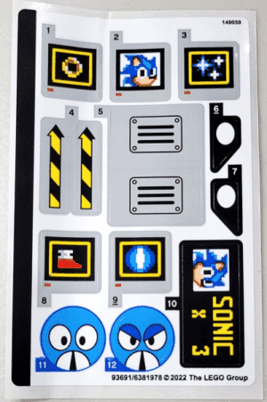 21331stk01 21331stk01 - Sticker Sheet for Set 21331, Sheet 1 - (93691/6381978)