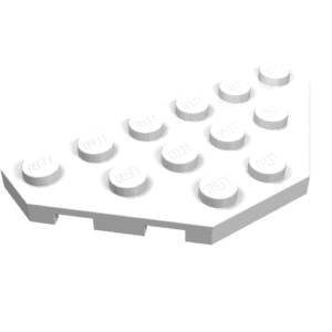2419.png 2419 - Wedge, Plate 3 x 6 Cut Corners