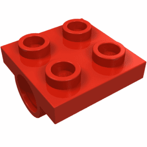 2817.png 2817 - Plate, Modified 2 x 2 with Pin Holes