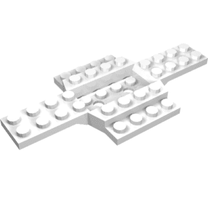 28324.png 28324 - Vehicle, Base 6 x 12 with 2 x 4 Recessed Center with Smooth Underside