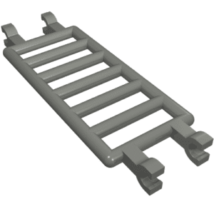 30095.png 30095 - Bar 7 x 3 with 4 Clips (Ladder)