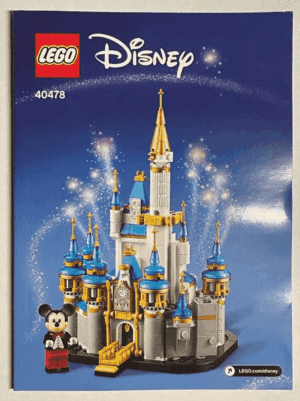 40478-1 Mini Disney kasteel (bouwinstructies)