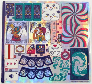 41685stk01 41685stk01 - Sticker Sheet for Set 41685, Iridescent Mirrored - (77528/6338032)