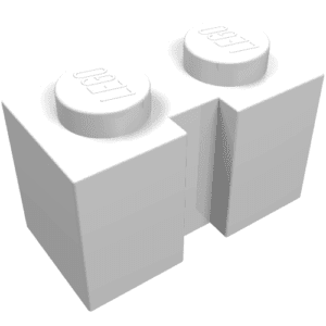 4216.png Steen, aangepast 1x2 met kanaal