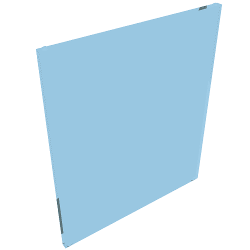 Glas, voor raam 1x6x6 vlakke voorkant
