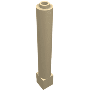 43888.png Ondersteuning 1x1x6 massieve pilaar