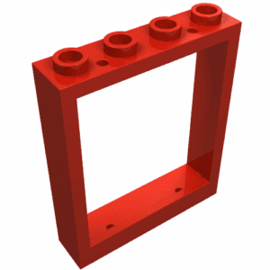 Deur, kozijn 1 x 4 x 4 (lift)
