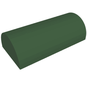 6192.png Dakpan, gebogen 2 x 4 dubbel (type onbekend)
