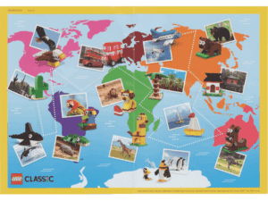 6372025 6372025 - Wall Map Poster, Around the World