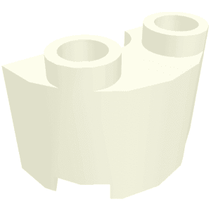 68013.png Cilinder half 1 x 2 x 1
