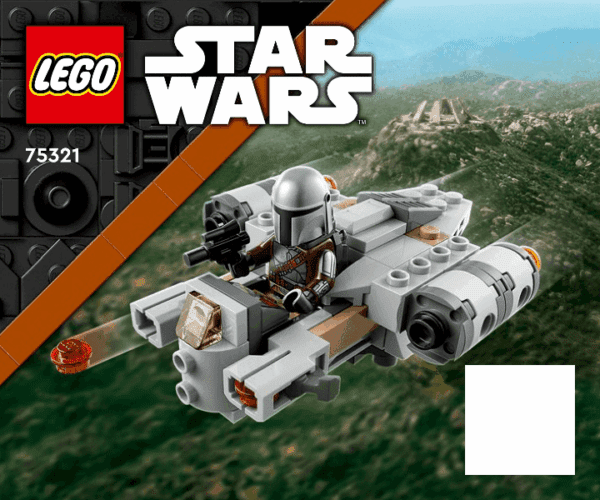 The Razor Crest Microfighter (bouwinstructies)