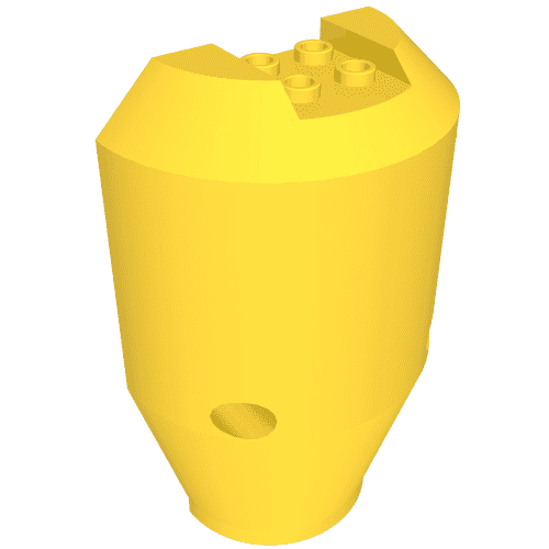 Voertuig, kiepbak 3x6x8 helft met 2 pingaten