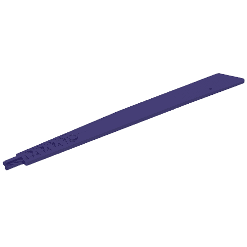 Propeller, 1 bladig 16L met as (zwaardblad)