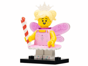 col23-2 Minifiguur - Suikerfee, serie 23 (complete set met standaard en accessoires)