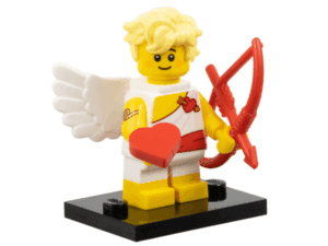 col27-9 Minifiguur - Cupido, serie 27 (complete set met standaard en accessoires)