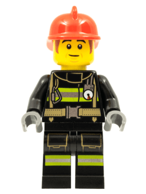 hol248 hol248 - Fire Fighter - Bob, Red Hat