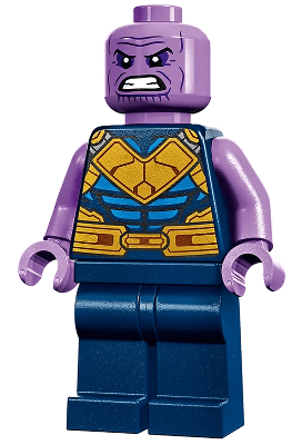 sh0859 sh0859 - Thanos - Dark Blue Legs Plain, Medium Lavender Arms