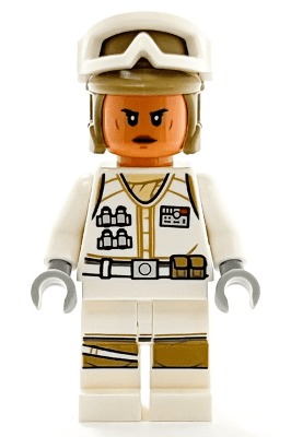 sw1188 sw1188 - Hoth Rebel Trooper White Uniform, Dark Tan Helmet, Female