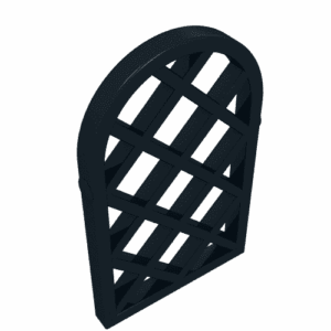 30046.png 30046 - Pane for Window 1 x 2 x 2 2/3 Lattice Diamond with Rounded Top