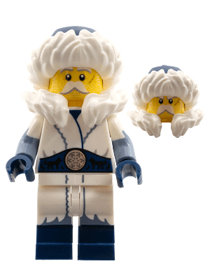 col389 Minifiguur - Sneeuwbeschermer, serie 22 (minifiguur alleen zonder standaard en accessoires)